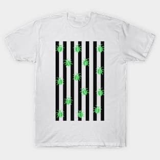 Beetlejuice Stripes and Bugs T-Shirt